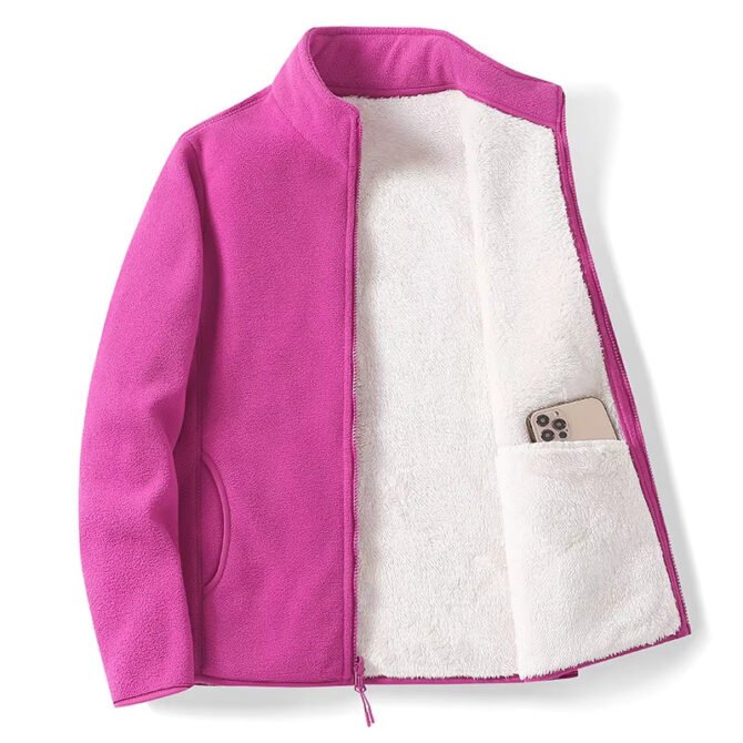 Fashion Women Jacket Plush Basic Coat Ropa Mujer Couple Jackets Outerwear Outfits Men Woman Coats Casual Streetwear Clothes