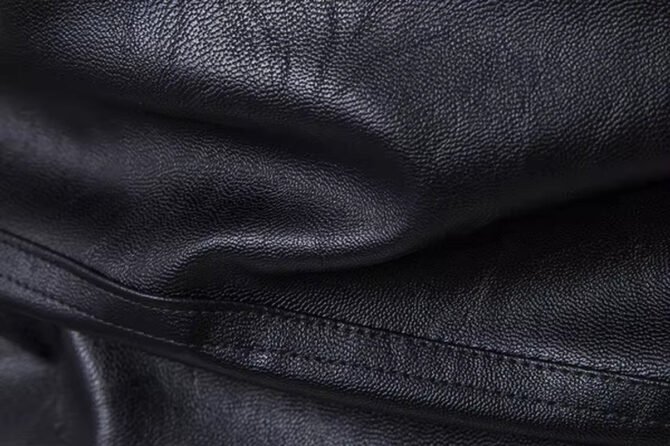 2025 Men Fashion Leather Jacket Slim Fit Stand Collar PU Jacket Male Anti-Wind Motorcycle Lapel Diagonal Zipper Jackets Men