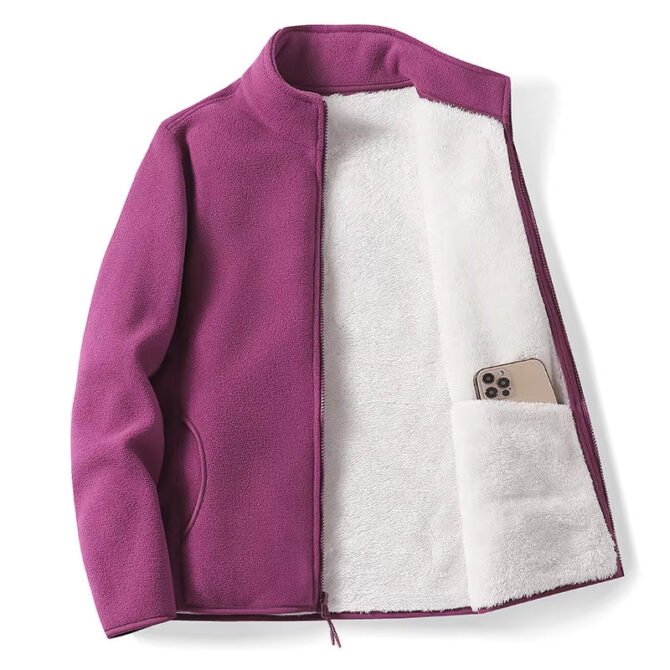 Fashion Women Jacket Plush Basic Coat Ropa Mujer Couple Jackets Outerwear Outfits Men Woman Coats Casual Streetwear Clothes